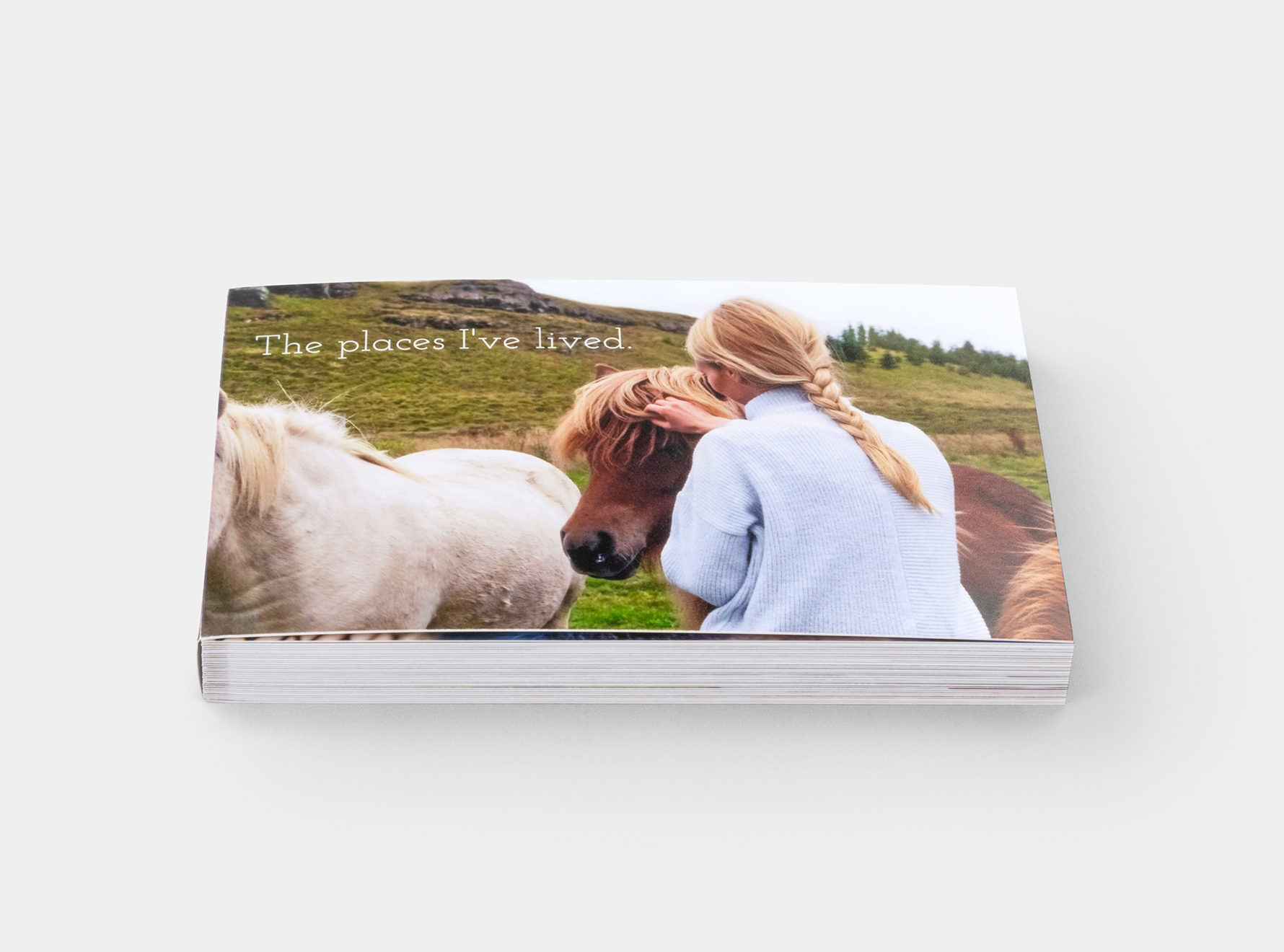 Livre de photos réel