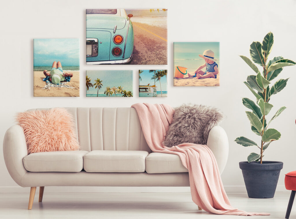 Décoration murale : 7 idées pour disposer les tableaux muraux